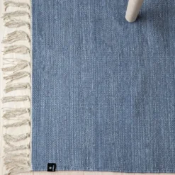 Särö matta denim (blå), 80x150 cm