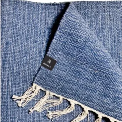 Särö matta denim (blå), 80x150 cm