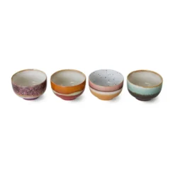70's skål Ø13,5 cm 4-pack, Geyser