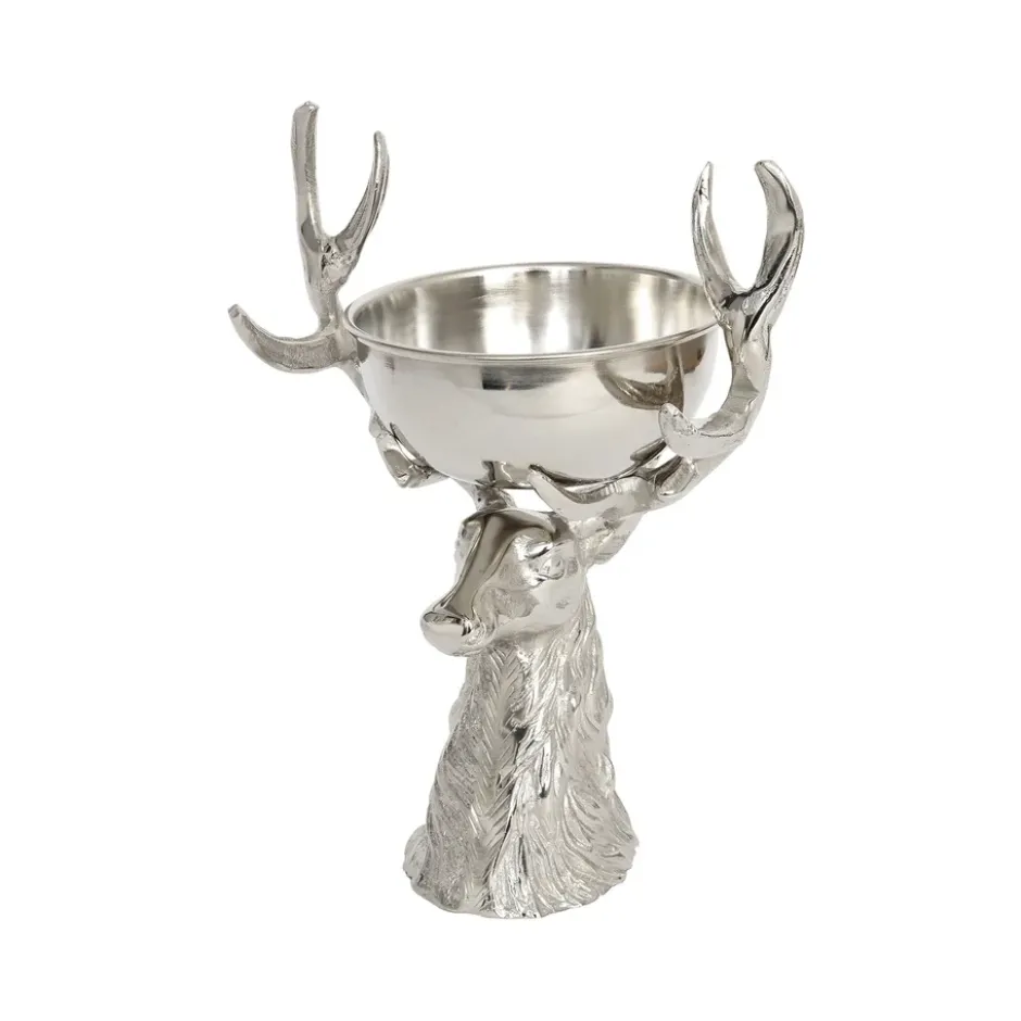 Stag stativ med skål hjort, Liten