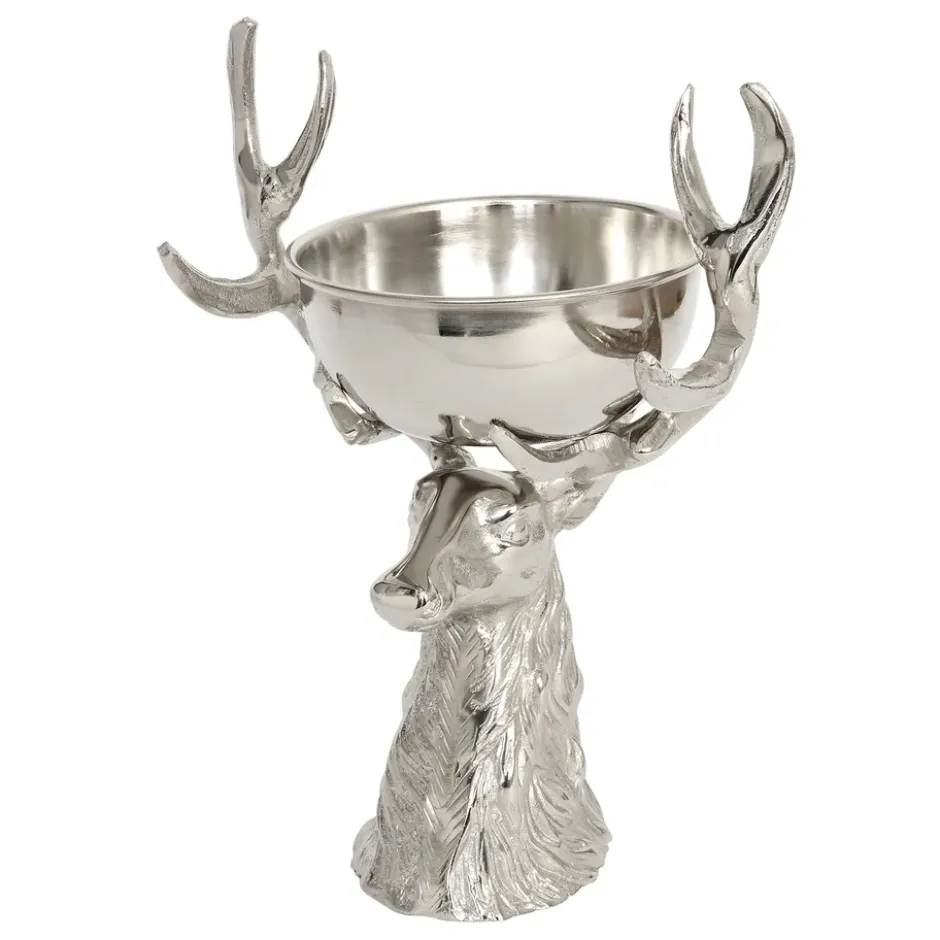 Stag stativ med skål hjort, Stor