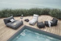 STAY loungefåtölj sittpuff 60x120 cm, Cloud