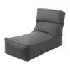 STAY loungefåtölj sittpuff 60x120 cm, Coal
