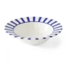Steccato frukostskål Ø19 cm, Blå-vit