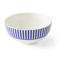 Steccato skål Ø16 cm, Blå-vit
