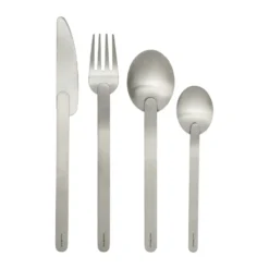 Stelo bestickset 4 delar, Brushed Stainless Steel