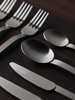 Stelo bestickset 4 delar, Brushed Stainless Steel