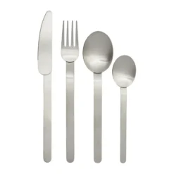 Stelo bestickset 4 delar, Brushed Stainless Steel