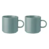Stelton mugg 20 cl 2-pack, Dusty green