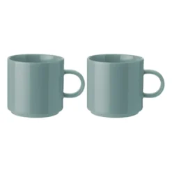 Stelton mugg 20 cl 2-pack, Dusty green