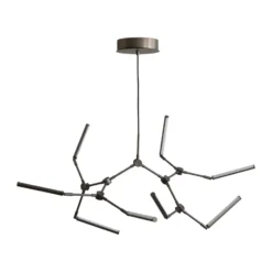 Stick chandelier takkrona mini, Bronze