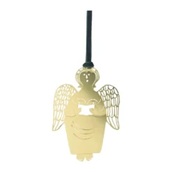 Stig L Gingerbread Angel julgranshänge, Guld