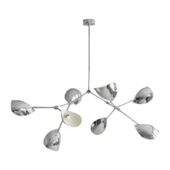 Stingray Chandelier takkrona, Chrome