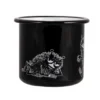 Stinky emaljmugg 37 cl, Svart