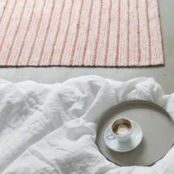 Stripe matta 200x300 cm, Burnt orange