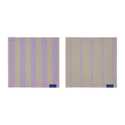 Stripes disktrasa 33x33 cm 2-pack, Sand