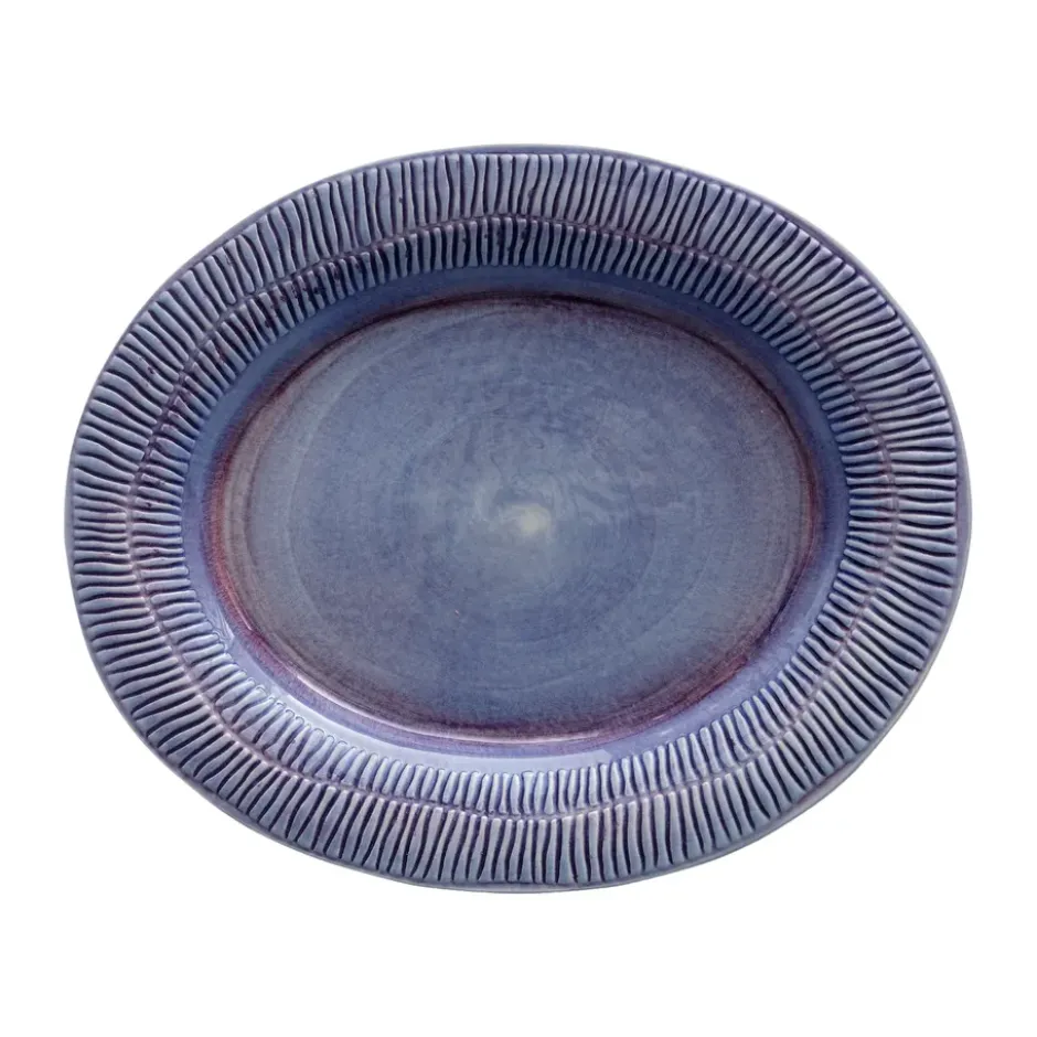Stripes fat 30x35 cm, Viol