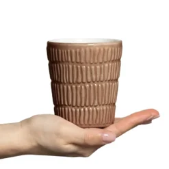 Stripes mugg 30 cl, Cinnamon