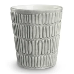 Stripes mugg 30 cl, Grå