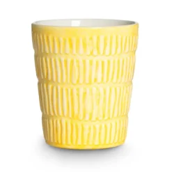 Stripes mugg 30 cl, Gul
