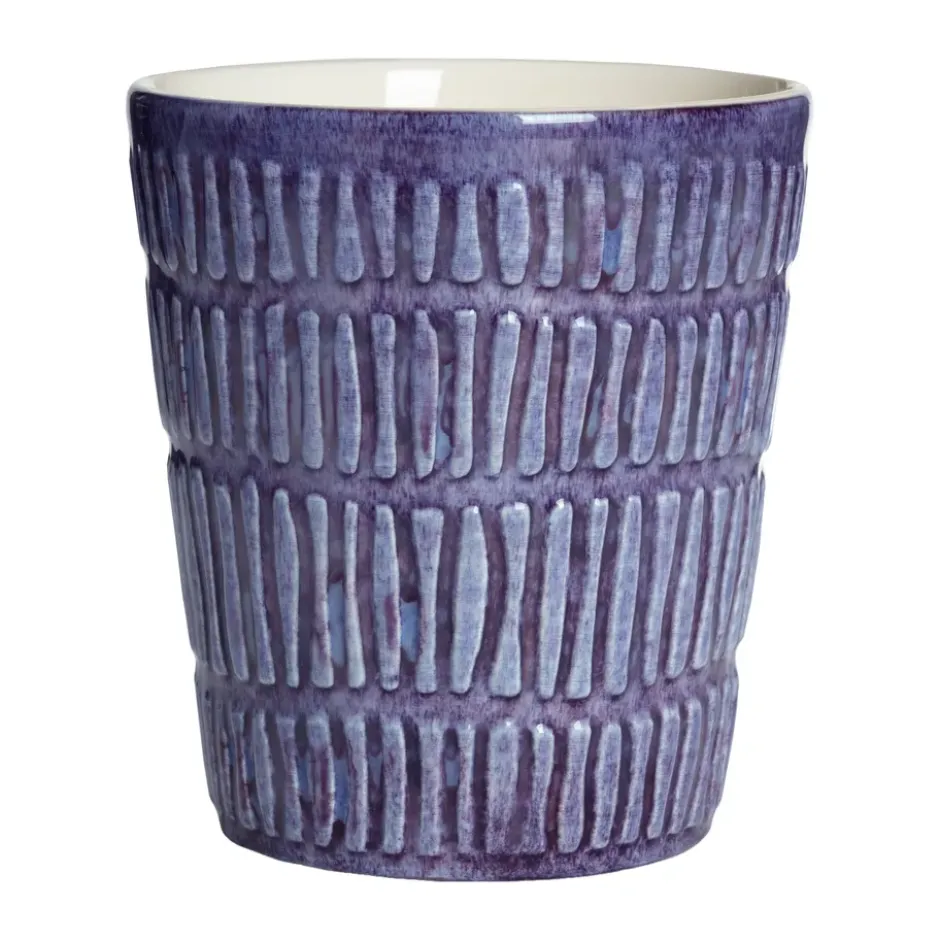 Stripes mugg 30 cl, Viol