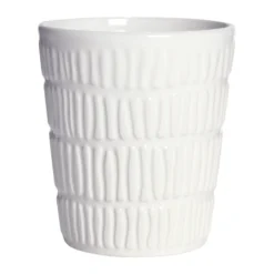 Stripes mugg 30 cl, Vit
