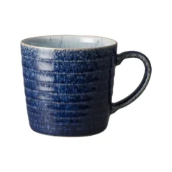 Studio Blue räfflad mugg 40 cl, Cobalt-pebble
