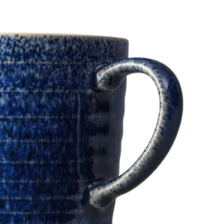 Studio Blue räfflad mugg 40 cl, Cobalt-pebble
