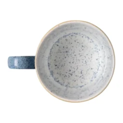 Studio Blue räfflad mugg 40 cl, Flint-chalk