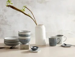 Studio Grey räfflad mugg 40 cl, Quartz