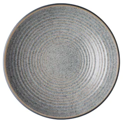 Studio Grey räfflad skål 25,5 cm, Granite
