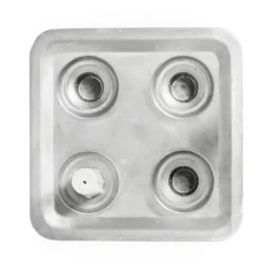 Stumpastaken Fyran, Aluminum