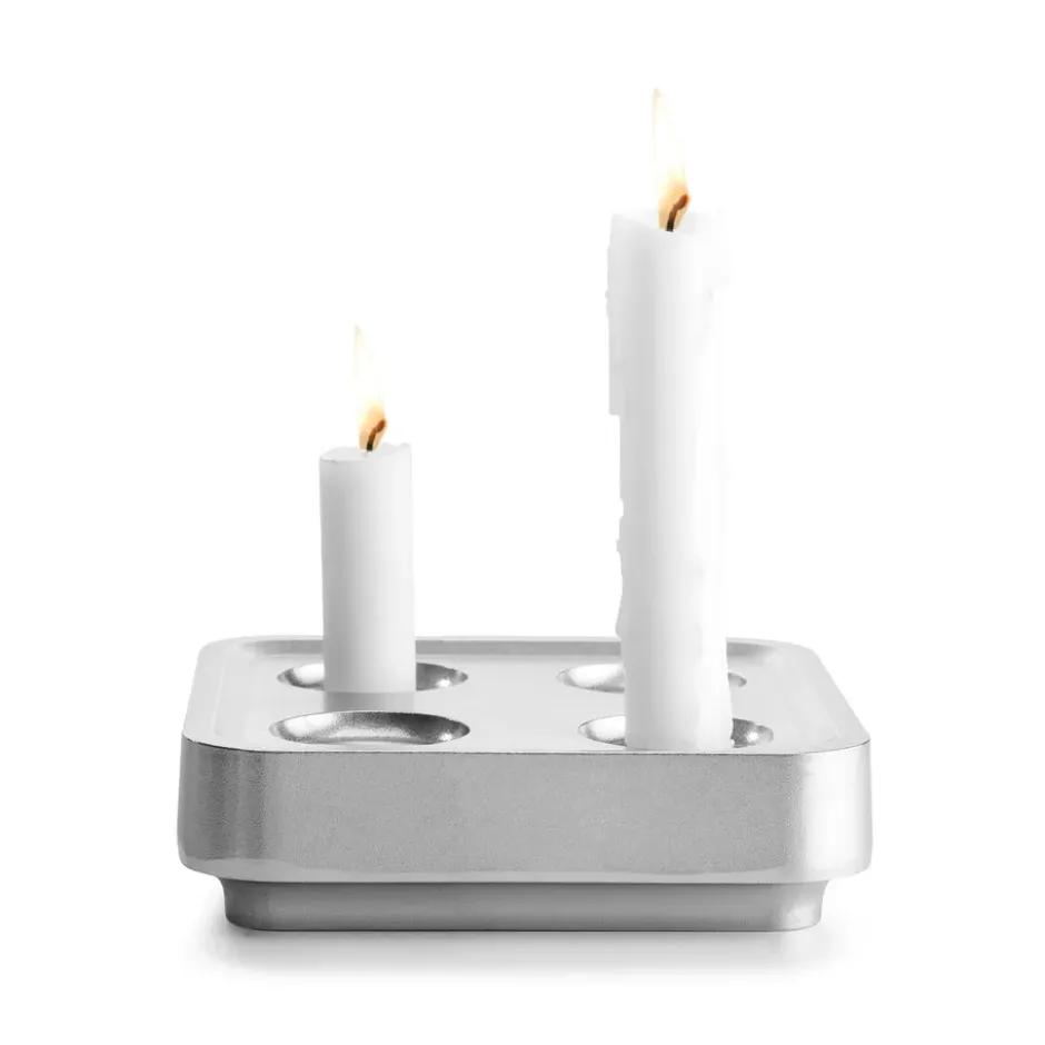 Stumpastaken Fyran, Polerad aluminium