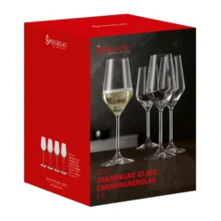 Style champagneglas 31cl 4-pack, Klar