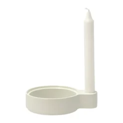Styles ljusstake 3,6x16 cm, Offwhite-aluminium