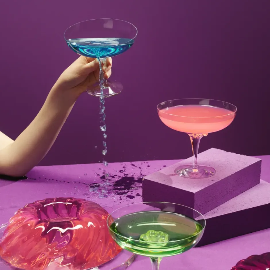 Sugar Dandy coupeglas 32 cl, Rosa