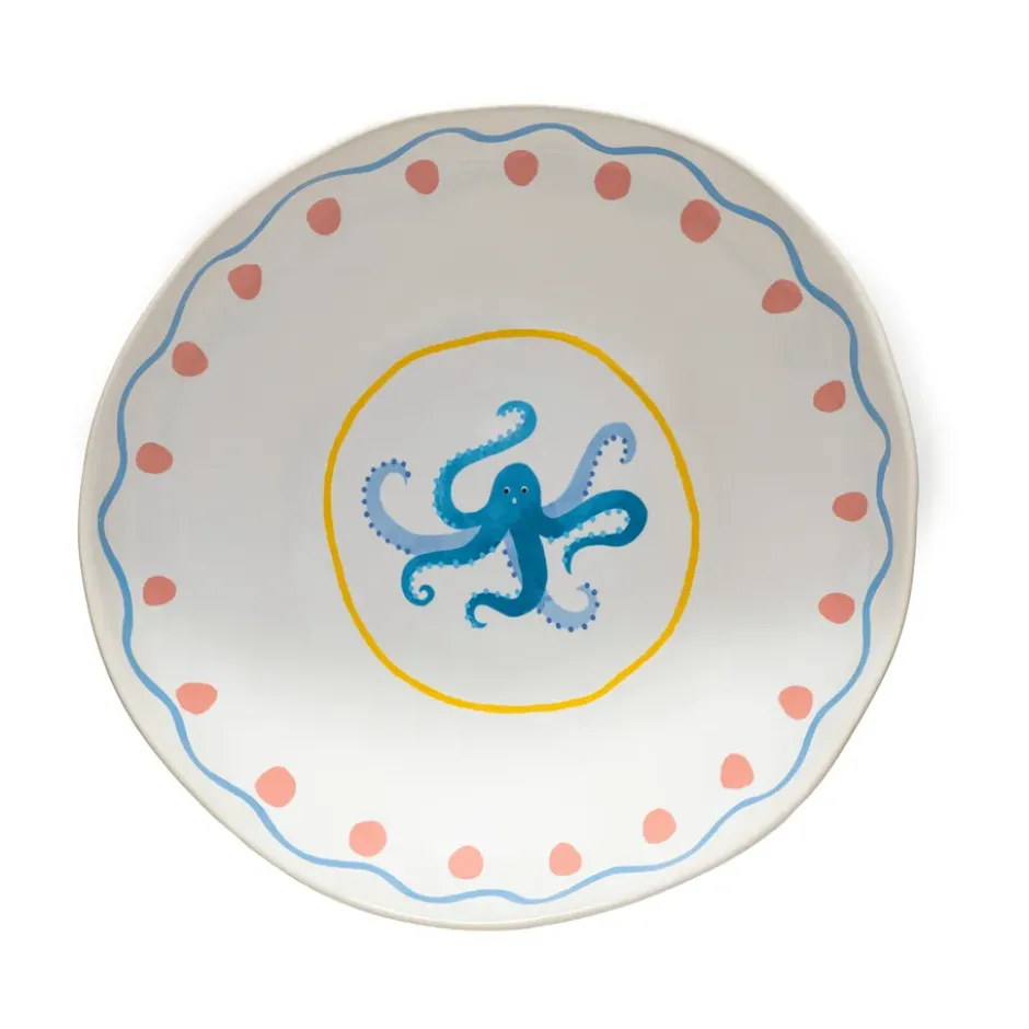 Summer Bliss serveringsskål, Octopus, Ø28 cm