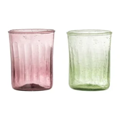 Sunil dricksglas 2-pack, Grön