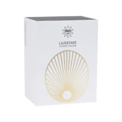 Sun ljusstake stor 9 cm, Guld