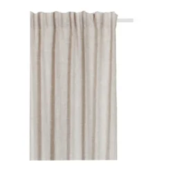 Sunrise gardin med veckband 280x290 cm, Oatmeal