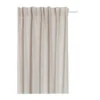 Sunrise gardin med veckband 280x250 cm, Oatmeal