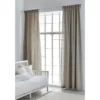 Sunshine gardin med veckband 140x250 cm, Natural