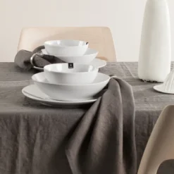 Sunshine servett 4-pack, Charcoal (mörkgrå)