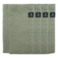 Sunshine servett 4-pack, Sage