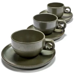 Surface cappuccinokopp med fat 23 cl, Camogreen