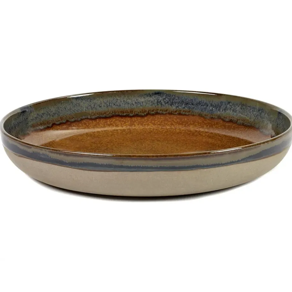Surface serveringsfat 32 cm, Rusty brown