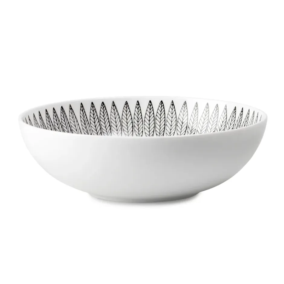 Svart Salix skål 17 cm, svart
