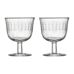 Swedish Grace dricksglas på fot 25 cl 2-pack, Klar