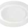 Swedish Grace fat oval 32 cm, snö (vit)