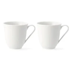 Swedish Grace mugg 30 cl 2-pack, snö (vit)